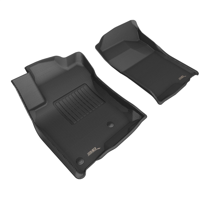 Lexus GX470 Floor Mats - Front - 3D MAXpider - Kagu - Black - `03-`09 Lexus GX470 Floor Mats - Front - 3D MAXpider - Kagu - Black - `03-`09